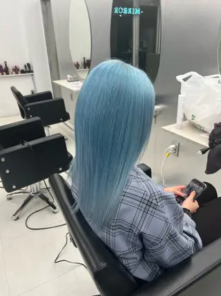 セミロング pink hair 🩷mayu🩷のヘアスタイル