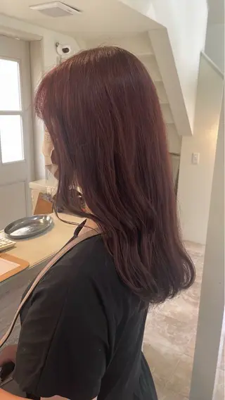 ロング 古川 心のヘアスタイル