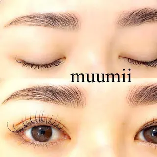マツエク・マツパ アイブロウ 東十条muumii ネイルまつ毛のネイルデザイン
