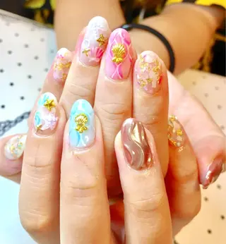 ネイル nailist cocoのネイルデザイン