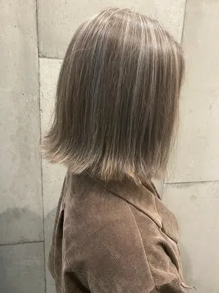 ミディアム カラー 東 寛道のヘアスタイル