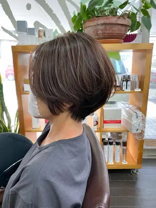ショート カラー 🗻飯田誠也🗻 カットカラー得意のヘアスタイル