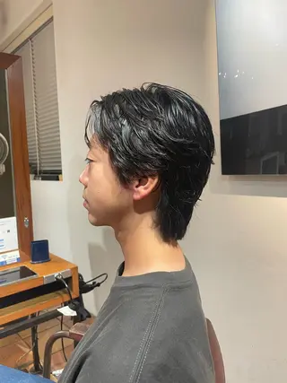 パーマ メンズ 逗子ショートモデル 募集🌺MOEKAのヘアスタイル