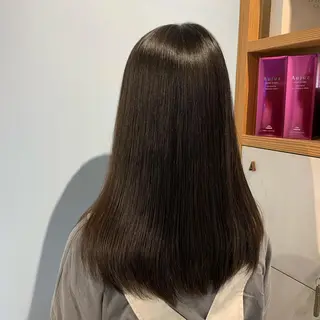 ロング カラー パーマ 小林 永佳のヘアスタイル