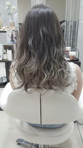 ロング 髪質改善×レイヤー 高嶋のヘアスタイル