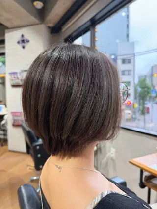 ショート カラー ✨ハイトーン カラー福岡拓也✨のヘアスタイル