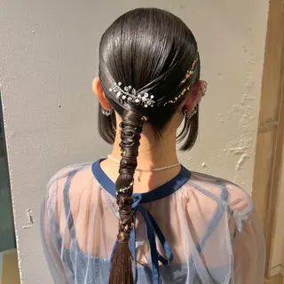 ロング 🦋Misaki🦋 メンズパーマ/着付けのヘアスタイル