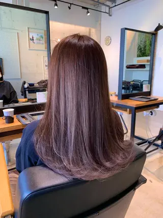 カラー ✂︎ 艶カラー /透明感カラーのヘアスタイル