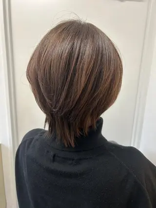 ショート カラー 久木原 ゆりのヘアスタイル