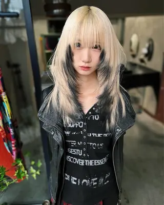 ロング カラー 🧡色落ちまで2度 楽しめる🧡ヨシキのヘアスタイル