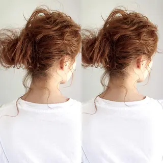 ミディアム セミロング ロング ヘアアレンジ BABEL(バベル)表参道所属・imai yutaroのヘアスタイル