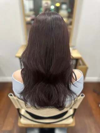 ロング 🩷仙台/ワンカラー /えれな🩷のヘアスタイル