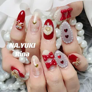 ネイル ロング カラー ナユキNA.YUKI 池袋店のネイルデザイン