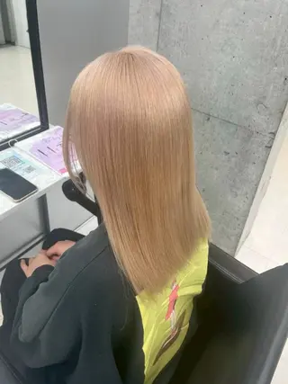 カラー 🦋ハイトーン×ア レンジ💫Leenaのヘアスタイル