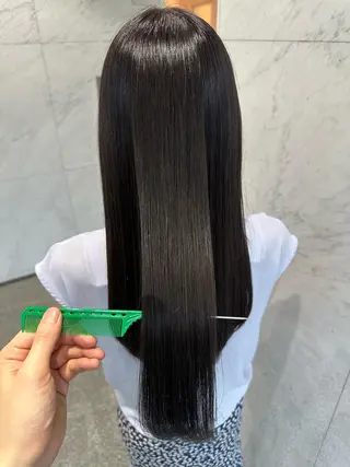 ロング カラー 古田 昂也のヘアスタイル