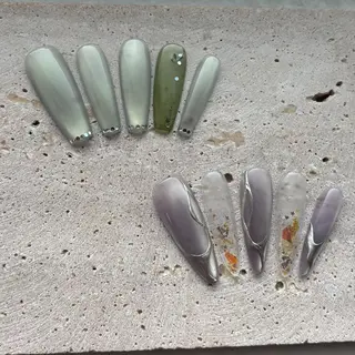 ネイル zuki🌔nail ┆堺筋本町・心斎橋のネイルデザイン