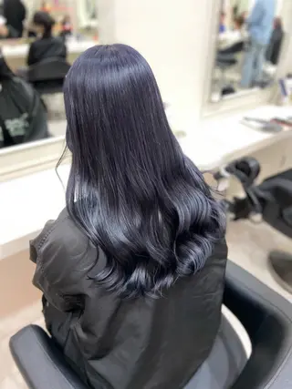 ロング カラー モテ髪ハイトーン🫧 serina🎀池袋のヘアスタイル