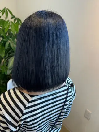 ミディアム 福島 滉希のヘアスタイル