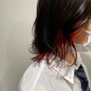 ショート カラー shiho .のヘアスタイル
