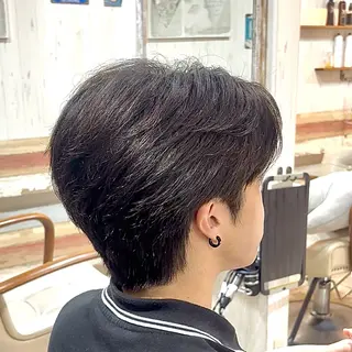 ショート パーマ メンズ 💥桜木町メンズ専門 💥ルキのヘアスタイル
