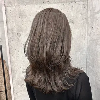 ミディアム カラー ANJU/本町肥後橋 /似合わせカラー💖のヘアスタイル