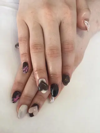 ネイル 💎🐰 saki. m 🐰💎のネイルデザイン