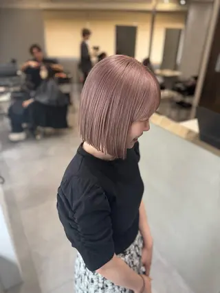 カラー NAO/ 髪質改善/艶カラーのヘアスタイル