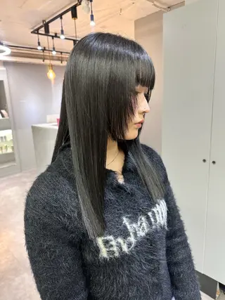 セミロング 似合わせcut/艶 color🫧ひかりのヘアスタイル