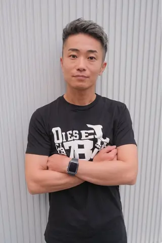 ショート カラー メンズ 吉岡 昌吾のヘアスタイル