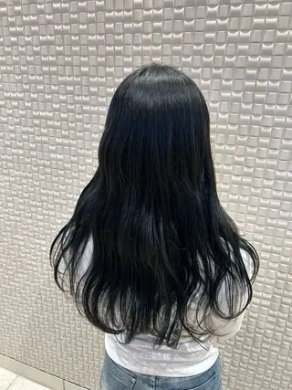 ロング カラー ヘアアレンジ 新宿/ 谷合 玲花のヘアスタイル