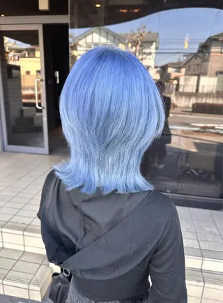 ミディアム タカツド ユウキのヘアスタイル