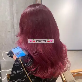 セミロング カラー 𝐑𝐢𝐤𝐚 ໒꒱♡のヘアスタイル