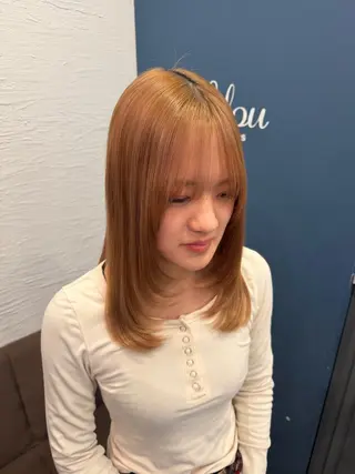 ミディアム ꙳⸝⸝𐙚 すずき ゆな 𐙚⸝⸝꙳のヘアスタイル