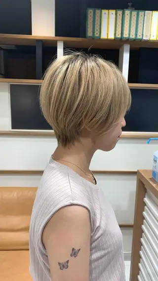 ショート 林 瑞起のヘアスタイル