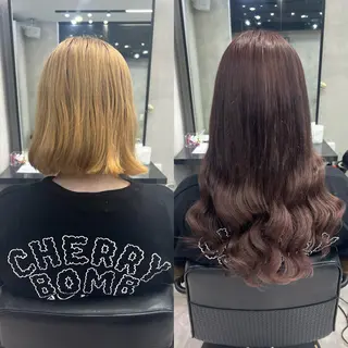ロング カラー ヘアアレンジ ar+ ❤︎ maiのヘアスタイル