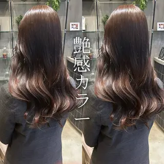 ロング 縮毛矯正・似合わせ タナカ レイヤのヘアスタイル