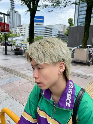 ショート カラー メンズ 🔥Mackey🔥 メンズ特化型美容師のヘアスタイル