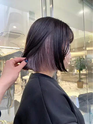 セミロング カラー 似合わせ SHOYAのヘアスタイル