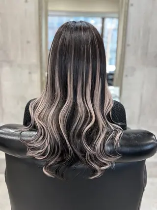 ロング カラー crystal船橋 /艶カラー/HONOのヘアスタイル