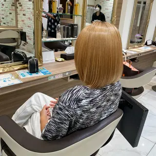 ミディアム ✨美髪／縮毛矯正 講師 ／塚田健✨のヘアスタイル
