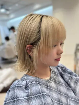 ショート ウルフカット/ ハッシュカット/山路のヘアスタイル