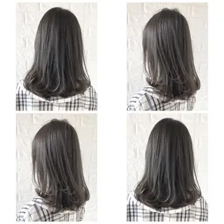ミディアム カラー 髪質改善特化KIZU /艶髪研究（京都）のヘアスタイル