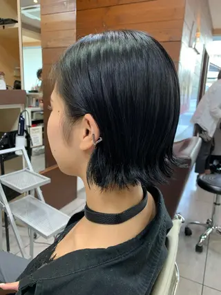 ショート カラー 似合わせ/前髪カット /店長   村上直也のヘアスタイル