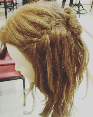ヘアアレンジ 美谷添（ミヤゾエ） まどか大人ヘアサロンのヘアスタイル