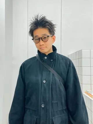 ショート メンズ 関 京磨のヘアスタイル