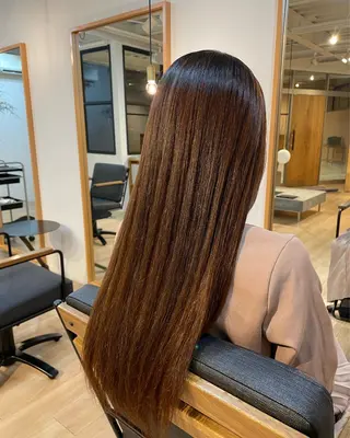 ロング パーマ 長瀬 友樹のヘアスタイル