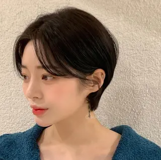 ショート カラー 吉田一輝 外国人パーマのヘアスタイル