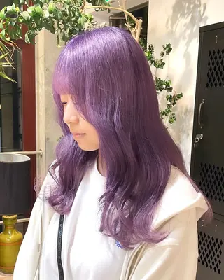 セミロング カラー 色落ち綺麗透明感カラ /ボブ/ナカツヒカルのヘアスタイル