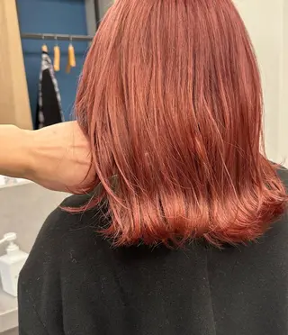 ミディアム カラー ハイトーン/ボブ/ レイヤー💫カイセイのヘアスタイル