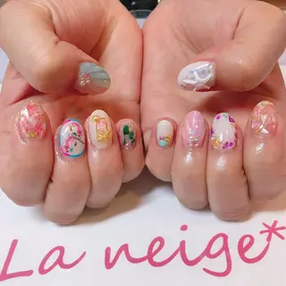 ネイル La neige* yuki 🐩🌙のネイルデザイン